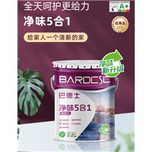 巴德士艺术漆--金装净味5合1内墙乳胶漆水性油漆涂料